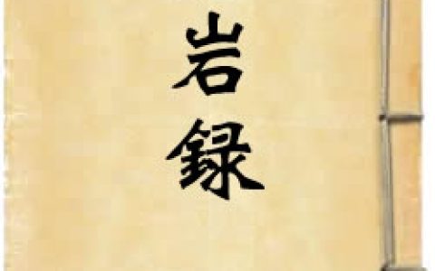 《佛果圆悟禅师碧岩录》作者：圆悟克勤